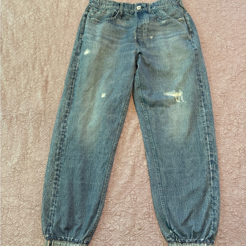 Rag & Bone Light Blue Denim Joggers